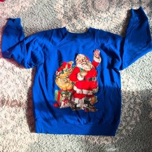 Vintage Ugly Christmas Sweater Size L
